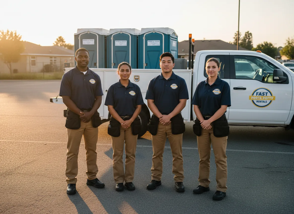 Standard Porta Potty Rentals company in Lyerly, GA